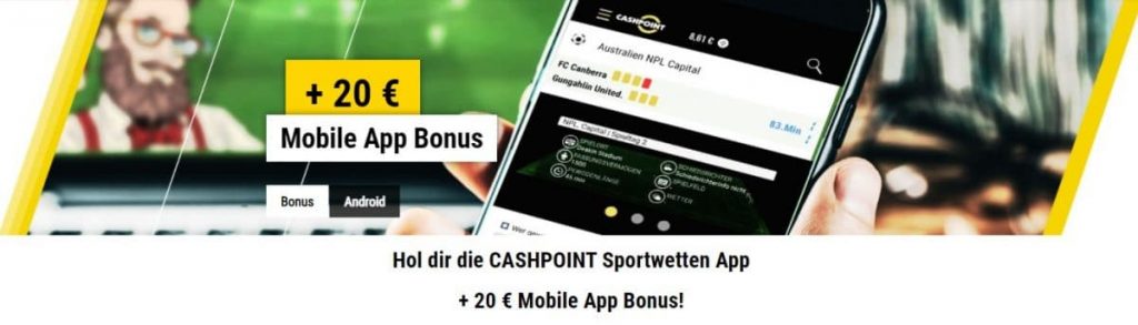 Cashpoint Sportwetten App im Test